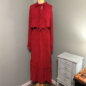 Nice Dress with Tie Neck